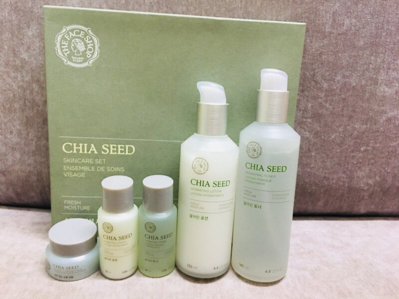 Bộ dưỡng da Chia Seed Skincare 